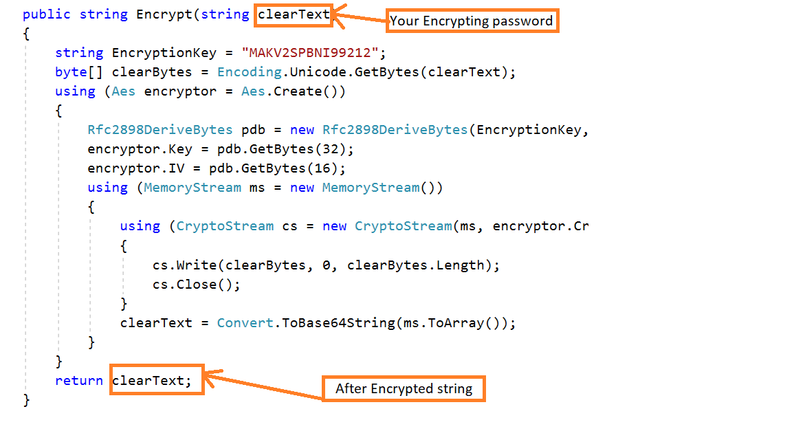 encrypted password decoder
